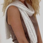 photo tricot tricot modele echarpe fantaisie 2