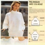 photo tricot tricoter modele pull femme 8